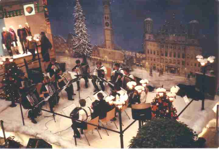 Advent in der City-Galerie, Augsburg, 2005